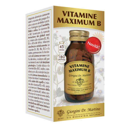 VITAMINE MAXIMUM B 180 PASTIGLIE