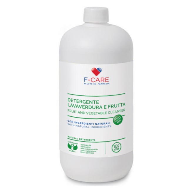 F CARE DETERGENTE VERDURA FRUTTA BIO 1000 ML