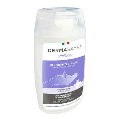 DERMARAYS SANIFIL GEL IGIENIZZANTE MANI PRONTO ALL'USO ALCOOL 80% 100 ML