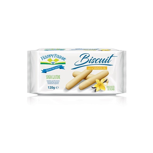 HAPPY FARM BISCUIT VANIGLIA 120 G