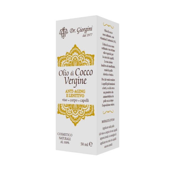 OLIO DI COCCO VERGINE 50 ML