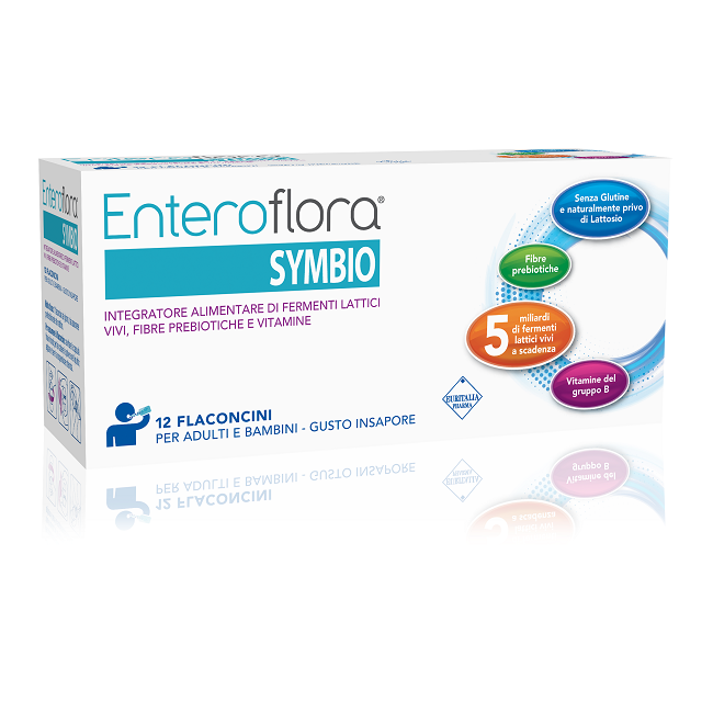 ENTEROFLORA SYMBIO 12 FLACONCINI DA 10 ML