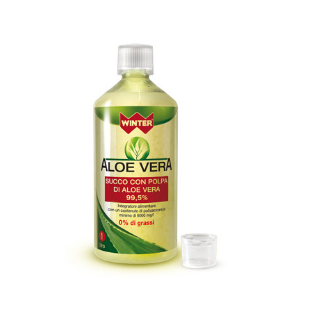 WINTER ALOE VERA SUCCO E POLPA 1 LITRO