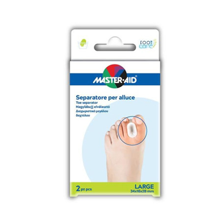 SEPARATORE DITA IN GEL MASTER-AID PER ALLUCE L 2 PEZZI