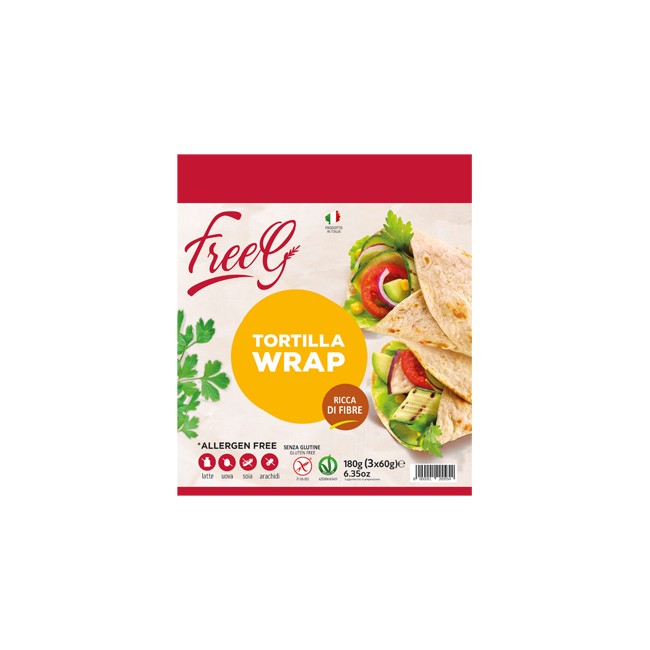 WRAP TORTILLA FREEG 3 X 60 G