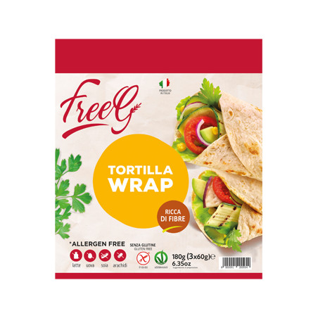 WRAP TORTILLA FREEG 3 X 60 G