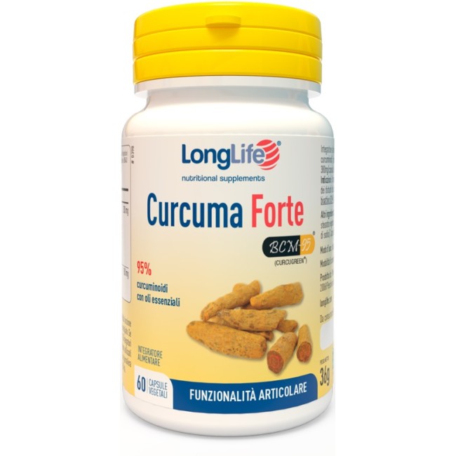 Longlife Curcuma Forte Integratore Alimentare 60 Capsule