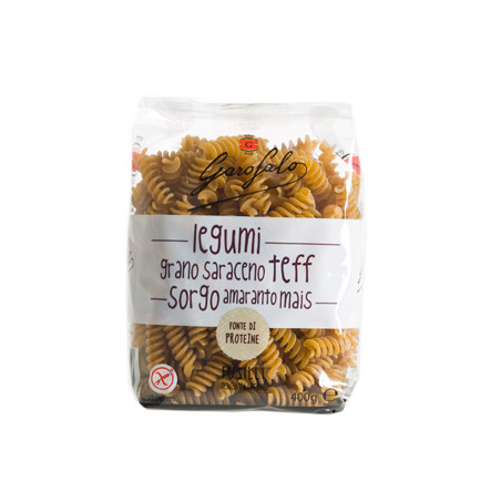 GAROFALO FUSILLI PASTA SENZA GLUTINE LEGUMI E CEREALI 400 G