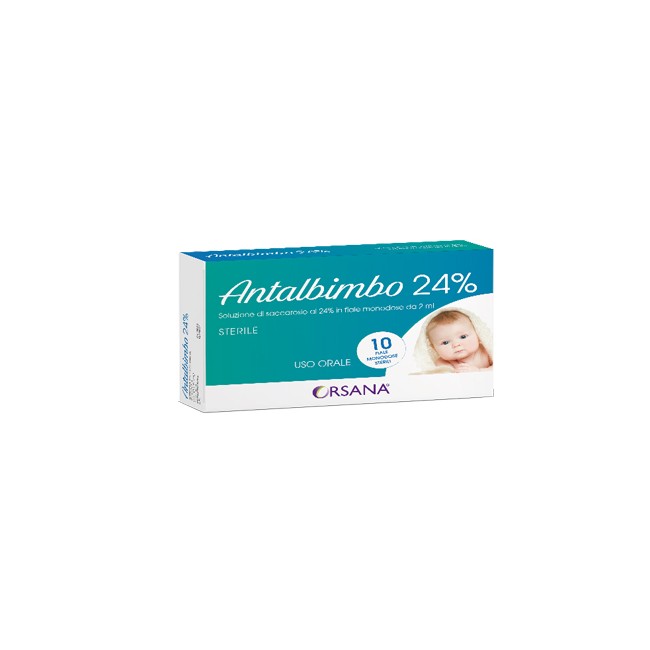 ANTALBIMBO 24% STERILE 10 FIALE MONODOSE 2 ML