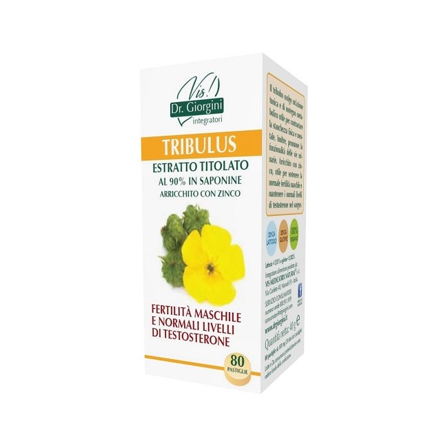 TRIBULUS ESTRATTO TITOLATO 80 PASTIGLIE