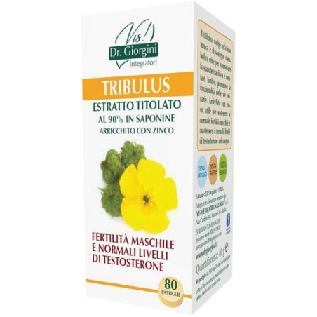 TRIBULUS ESTRATTO TITOLATO 80 PASTIGLIE