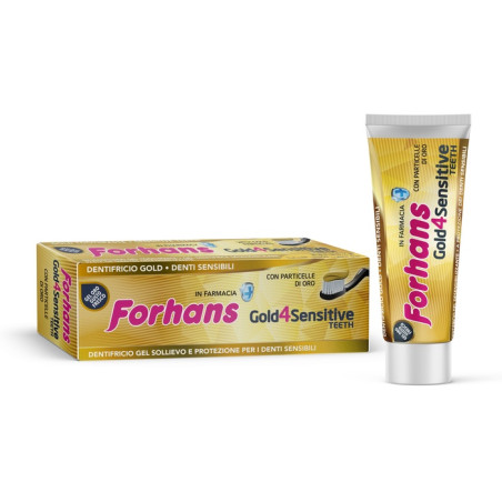 FORHANS GOLD4WHITE DENTIFRICIO 75 ML