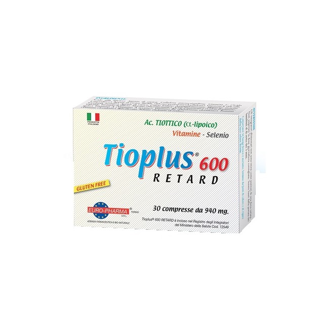 TIOPLUS 600 RETARD 30 COMPRESSE