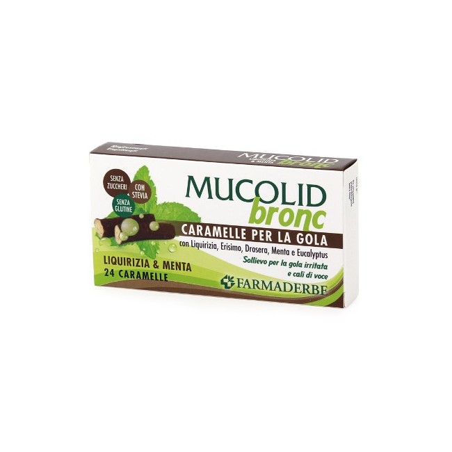 MUCOLID BRONC MENTA LIQUIRIZIA CARAMELLE 70 G