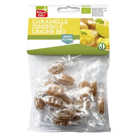 CARAMELLE ZENZERO E LIMONE BIO 50 G