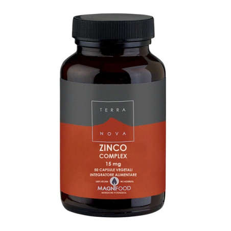 TERRANOVA COMPLESSO DI ZINCO 15 MG 50 CAPSULE