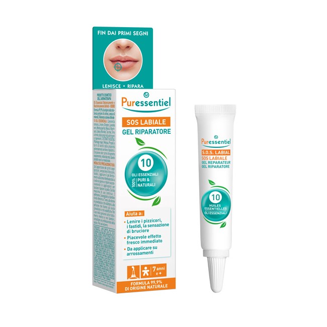 PURESSENTIEL GEL SOS LABIALE NUOVA FORMULA 5 ML