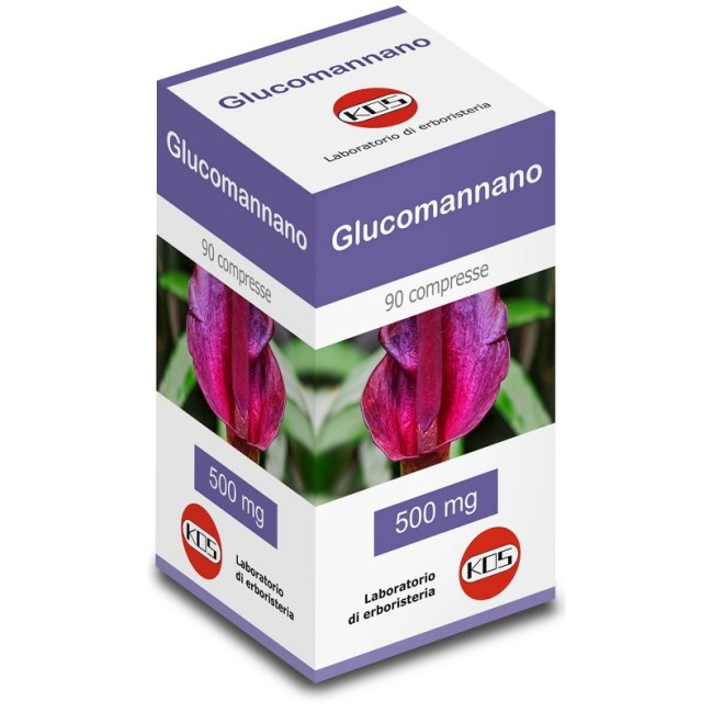 GLUCOMANNANO 90 COMPRESSE 500 MG