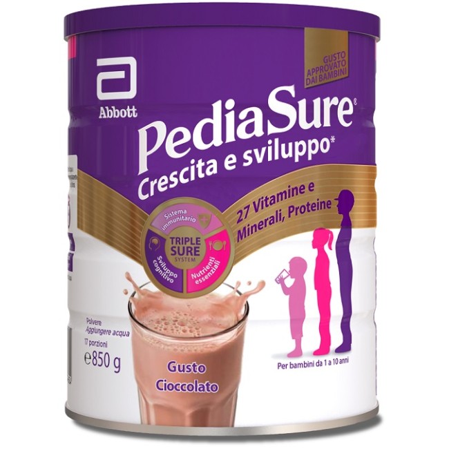 PEDIASURE CRESCITA&SVILUPPO RINFORZA CIOCCOLATO 850 G