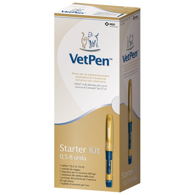 CANINSULIN VET PEN 8 UI STARTER KIT