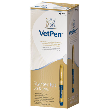 CANINSULIN VET PEN 8 UI STARTER KIT