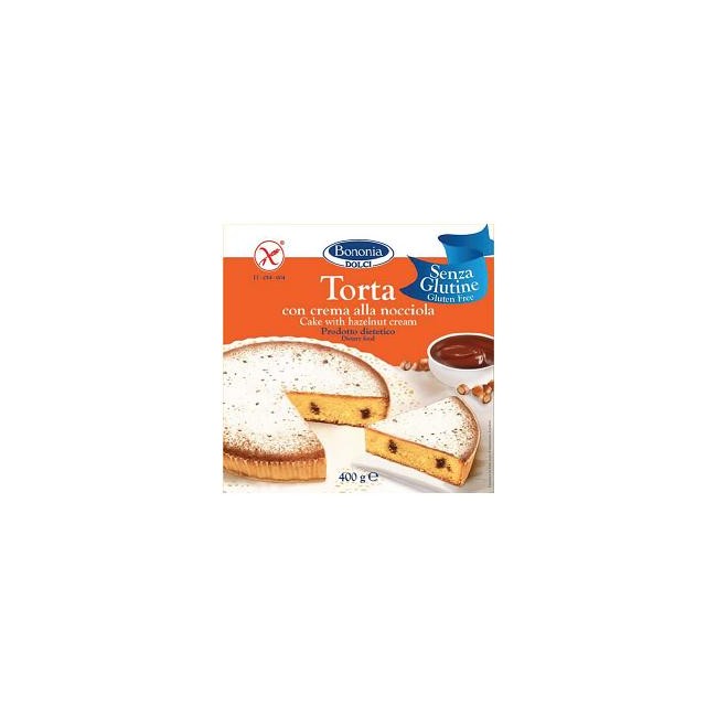 BONONIA TORTA ALLA CREMA DI NOCCIOLA SENZA GLUTINE 400 G