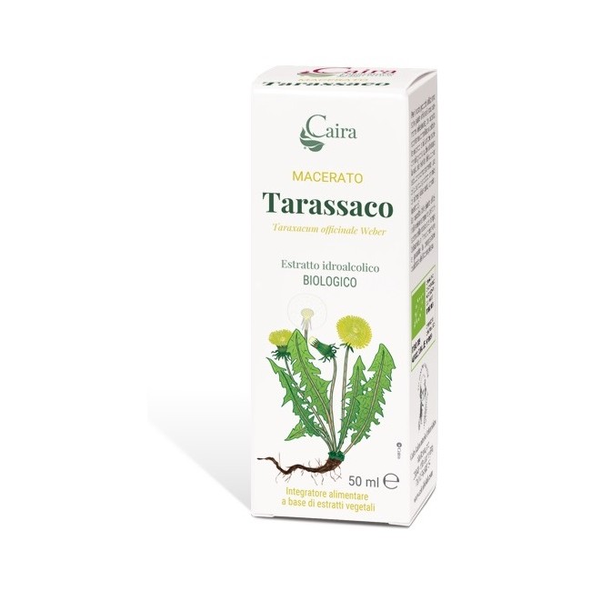 CAIRA TARASSACO MACERATO IDROALCOLICO BIO GOCCE 50 ML