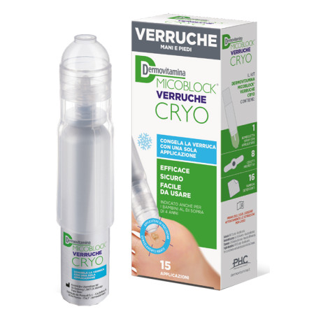 Dermovitamina Cryo Verruche Trattamento Verruche E Papule 38ml