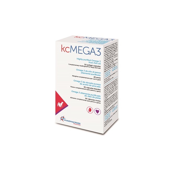 KCMEGA3 OMEGA3 DA OLIO DI PESCE 30 PERLE