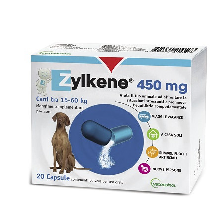 ZYLKENE CANI 20 CAPSULE DA 450 MG