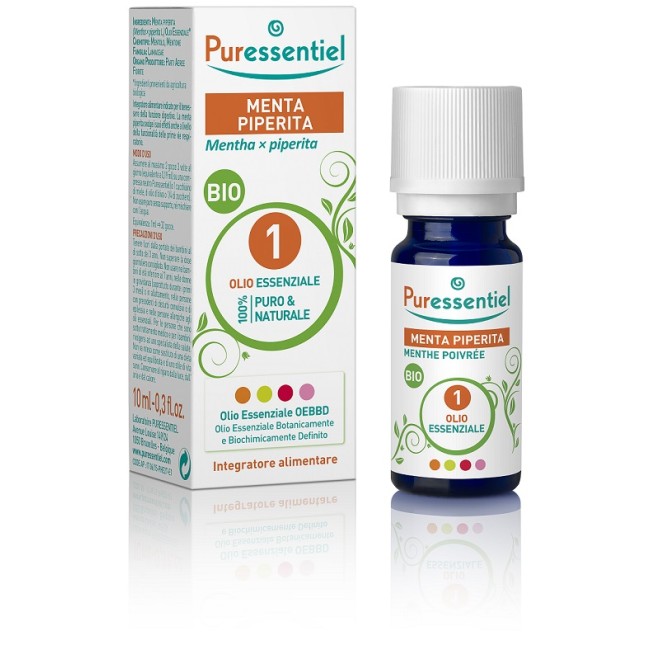 PURESSENTIEL MENTA PIPERITA OLIO ESSENZIALE BIO 10 ML