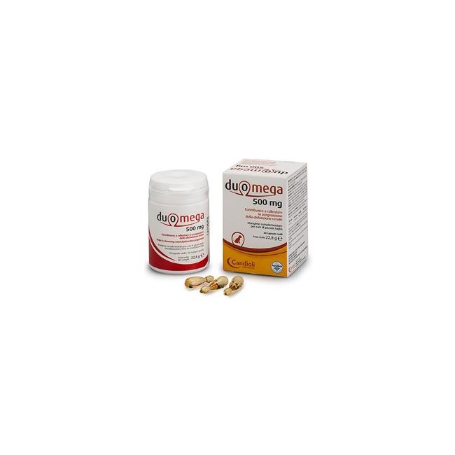 DUOMEGA CANI PICCOLI 30 CAPSULE MOLLI 500 MG