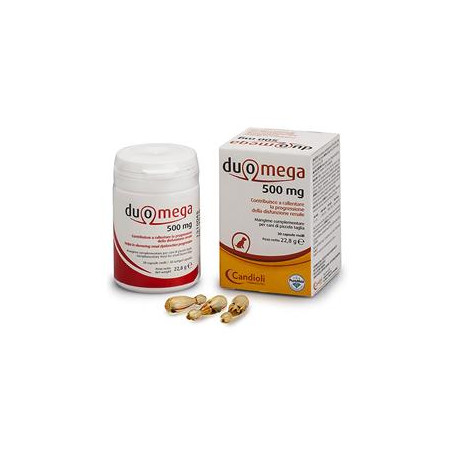 DUOMEGA CANI PICCOLI 30 CAPSULE MOLLI 500 MG