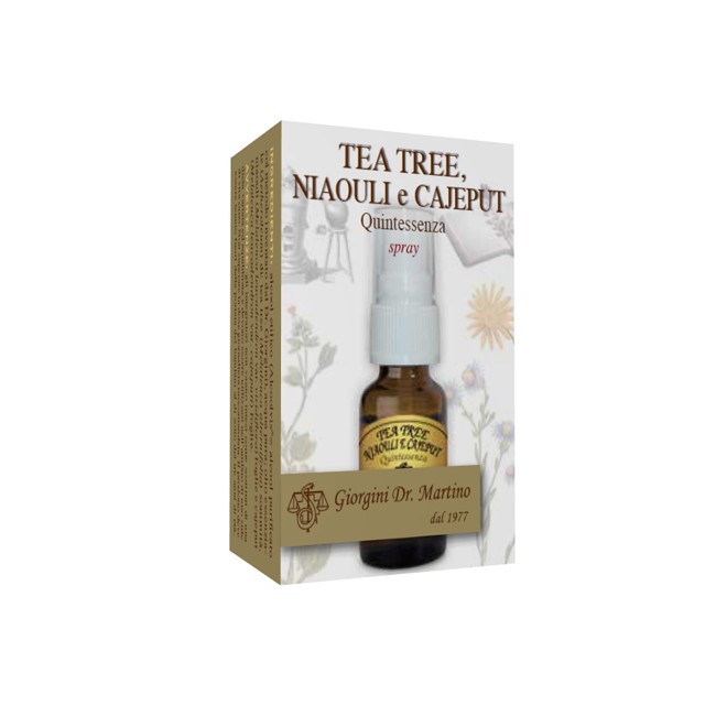 TEA TREE NIAOULI E CAJEPUT QUINTESSENZA SPRAY 15 ML