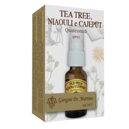 TEA TREE NIAOULI E CAJEPUT QUINTESSENZA SPRAY 15 ML