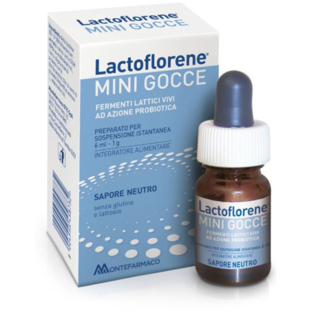 Montefarmaco Otc Lactoflorene Mini Gocce Integratore Alimentare 6ml