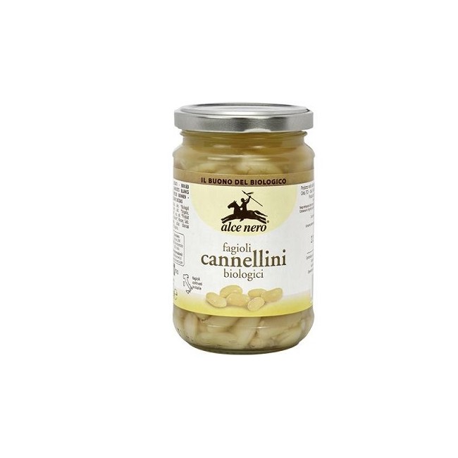 FAGIOLI CANNELLINI LESSATI BIO 300 G