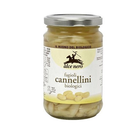 FAGIOLI CANNELLINI LESSATI BIO 300 G