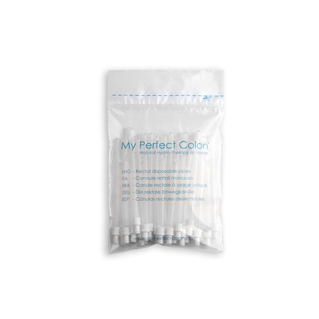 CANNULA RETTALE MONOUSO RICAMBIO MY PERFECT COLON 30 PEZZI