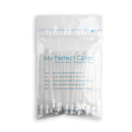 CANNULA RETTALE MONOUSO RICAMBIO MY PERFECT COLON 30 PEZZI