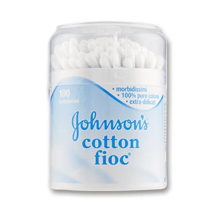 JOHNSONS BABY COTTON FIOC 100 PEZZI