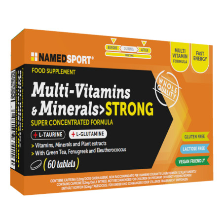 MULTI-VITAMINS&MINERALS STRONG 60 COMPRESSE