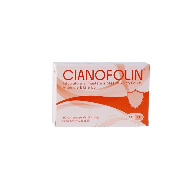 CIANOFOLIN 30 COMPRESSE GASTROPROTETTE 9 G