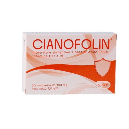 CIANOFOLIN 30 COMPRESSE GASTROPROTETTE 9 G