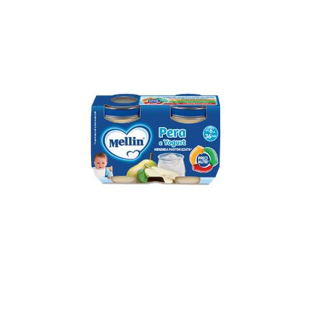 MELLIN MERENDA YOGURT PERA 2X120 G