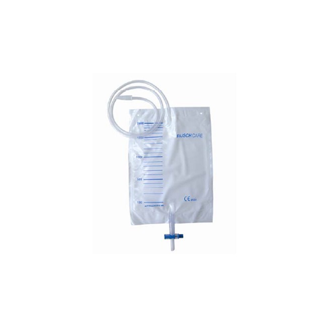 SACCA DI DRENAGGIO LETTO PER INCONTINENZA 2000ML IN PVC CON VALVOLA DI NON RITORNO E SCARICO STERILE CON TUBO DI RACCORDO 90CM 7