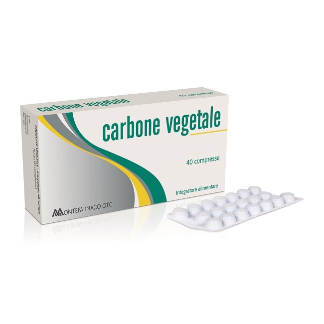 CARBONE VEGETALE 40 COMPRESSE