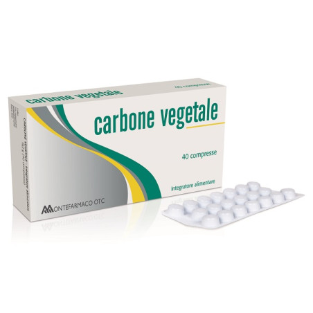 CARBONE VEGETALE 40 COMPRESSE