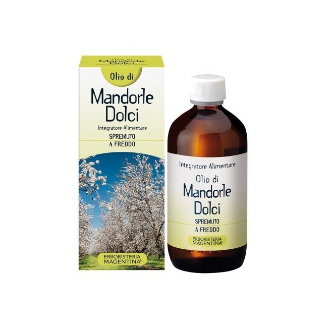 MANDORLE DOLCI OLIO VEGETALE 250 ML