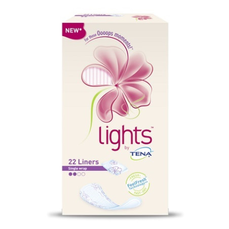 Tena Normal Lights By Tena Proteggi Slip Ripiegati  22 Pezzi